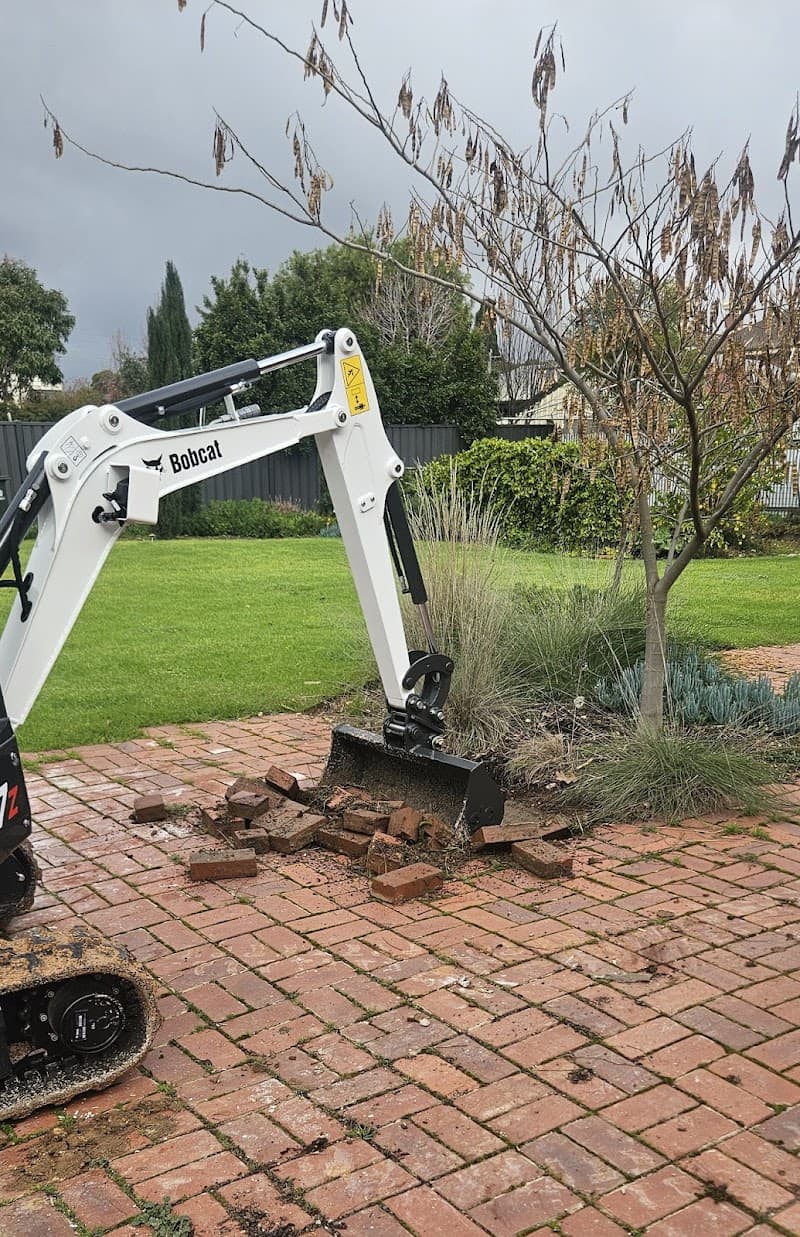 Eaglehawk Mini Excavator Hire demolition work in Eaglehawk