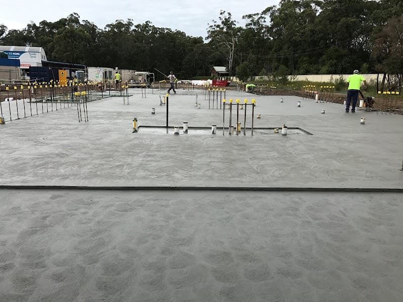 Easy Mix Concrete concreting work in Berkeley Vale