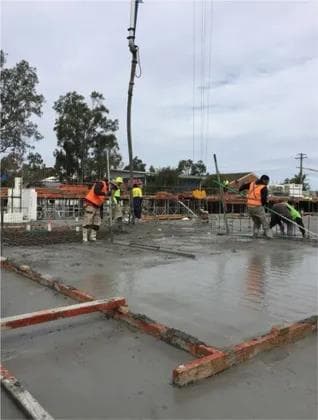 Easy Mix Concrete concreting work in Berkeley Vale