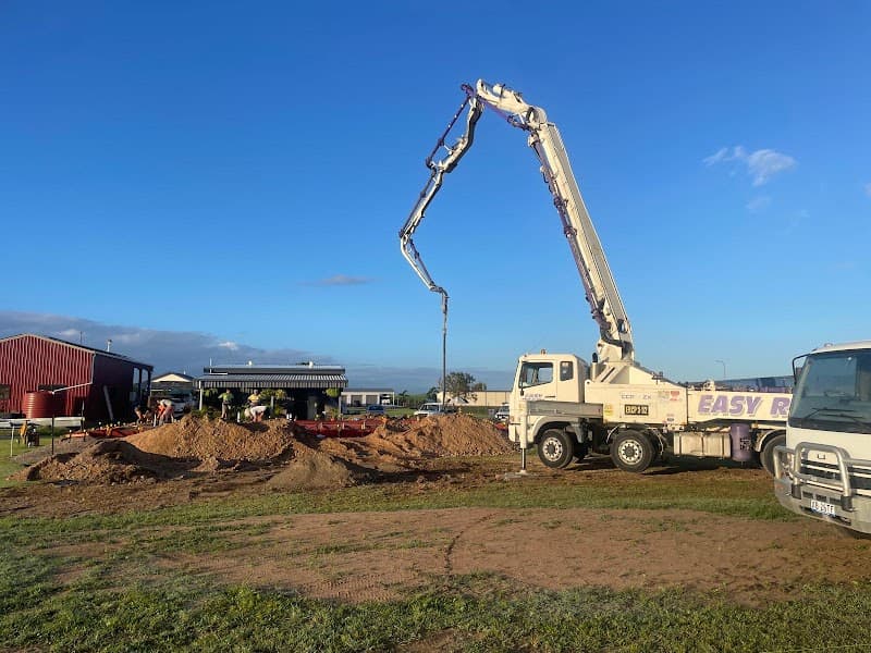 Easy Reach Concrete Pumping Pty Ltd concreting work in Garbutt