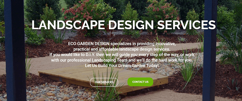 Eco Garden Design landscaping work in Caboolture