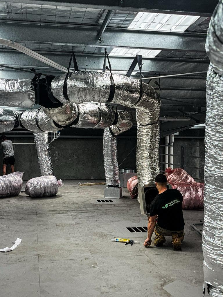 Eco HVAC Solutions air conditioning work in Dandenong