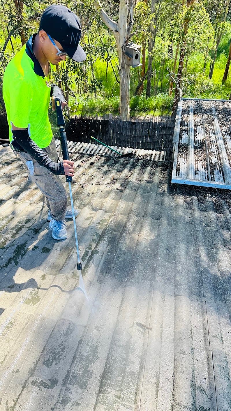 Eco Solar and Gutter Clean solar panel cleaning work in Pallara