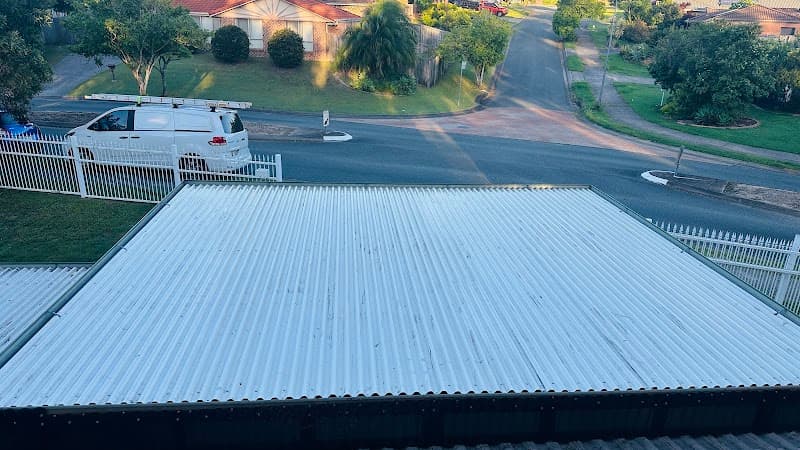 Eco Solar and Gutter Clean solar panel cleaning work in Pallara