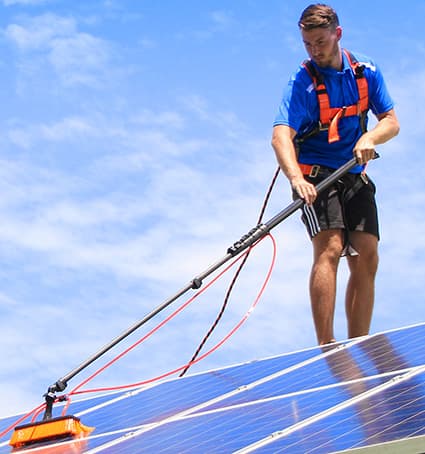 EcoKleenSolar solar panel installation work in Middle Ridge