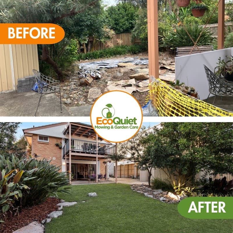 EcoQuiet Mowing & Garden Care Brisbane gardening work in Kelvin Grove