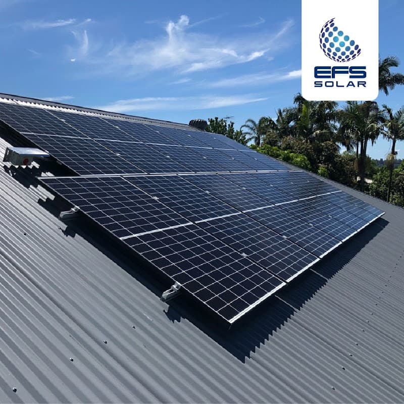 EFS Solar solar panel installation work in Nerang
