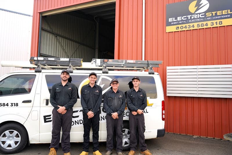 Electric Steel air conditioning work in Bundaberg Central