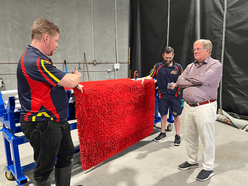 Electrodry Rug Wash Plant carpet cleaning work in Mayfield West