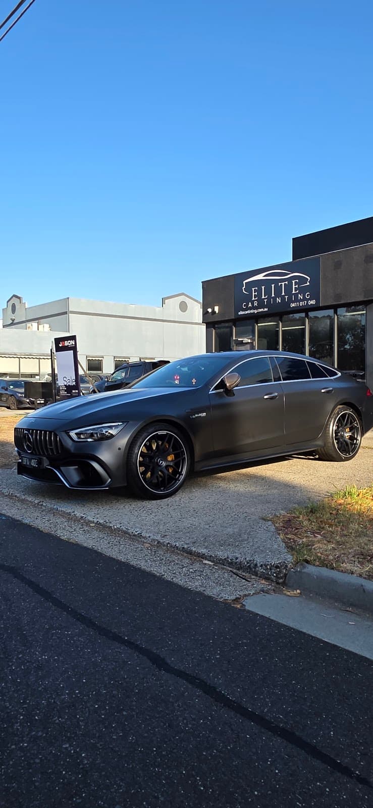 Elite Car Tinting window tinting work in Tullamarine