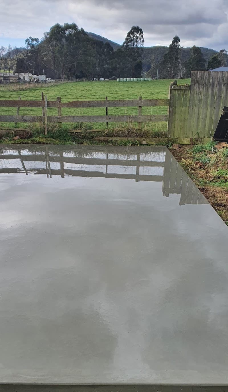 Elite Concrete and Excavation Tasmania concreting work in Acacia Hills