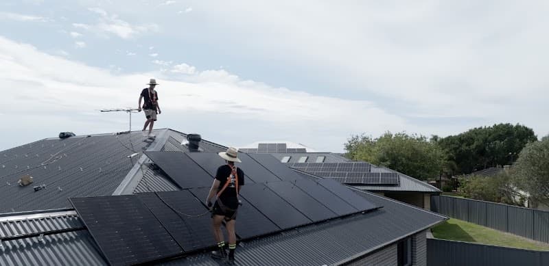 Energia solar panel installation work in Parramatta