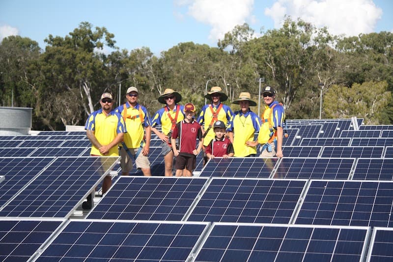 Energy Rich Pty Ltd solar panel installation work in Thabeban