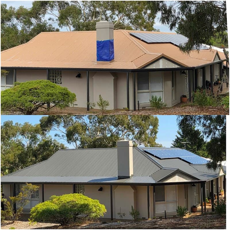 Enhanced Paint and Roof Restoration roofing work in Seaford