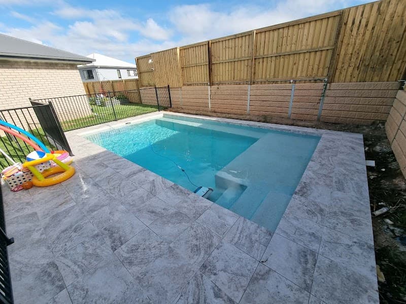 Environ Pools pool builder work in Annerley