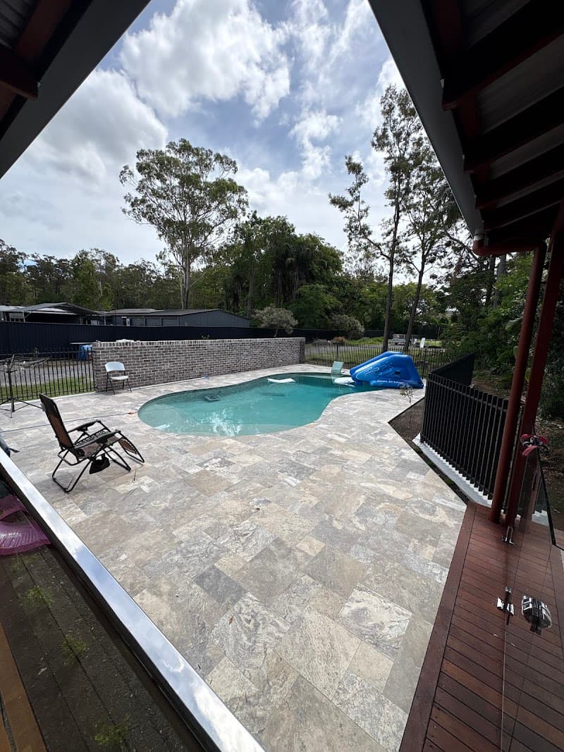 Environ Pools pool builder work in Annerley