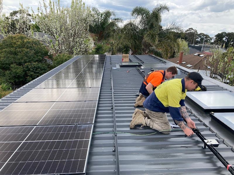 Erg Energy Solar solar panel installation work in Seaford