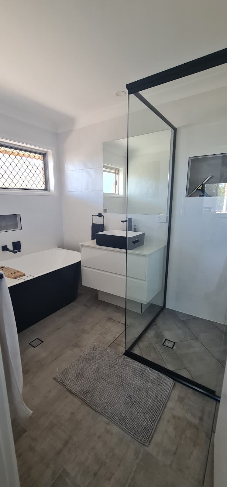 Eternity Bathrooms bathroom renovation work in Stapylton