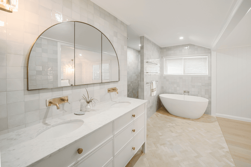 Ethos Interiors bathroom renovation work in North Ward