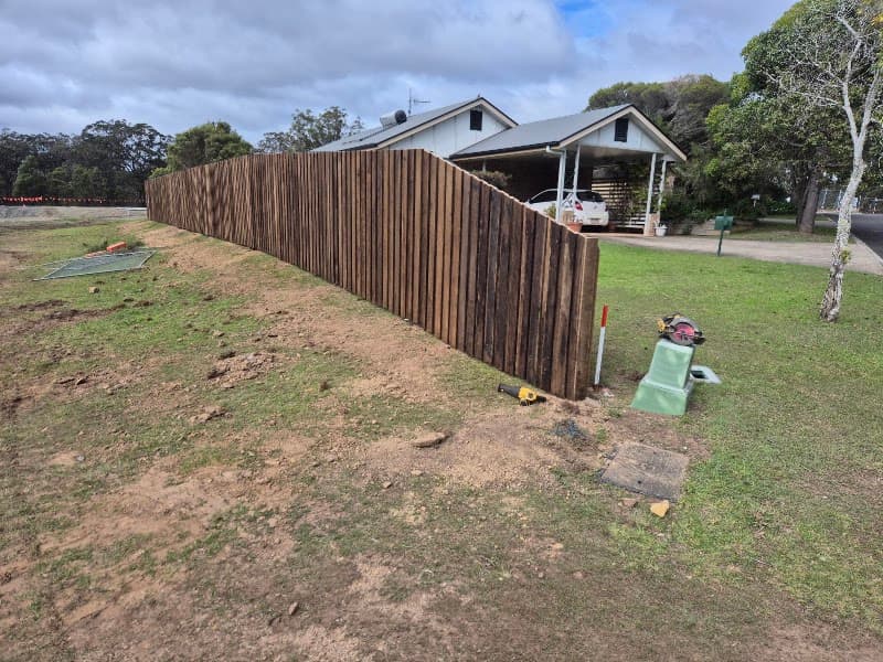 Evans Fencing Toowoomba fencing work in Athol