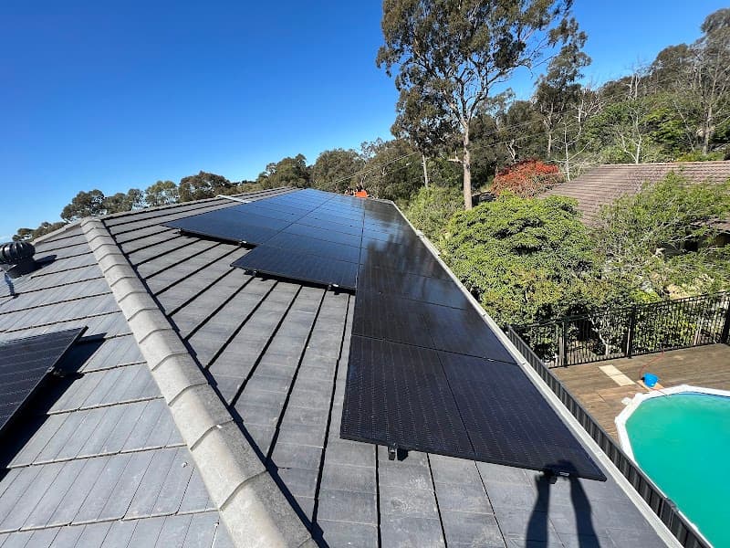 Evo Solar Geelong solar panel installation work in Newtown