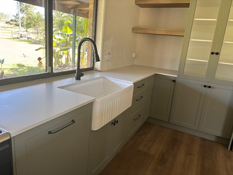 Evolution Stone kitchen renovation work in Dundowran