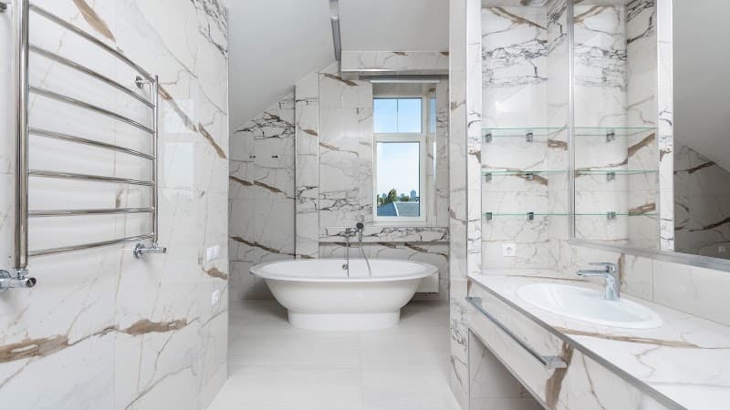 Evoque Tile & Stone Pty Ltd tiling work in North Rocks