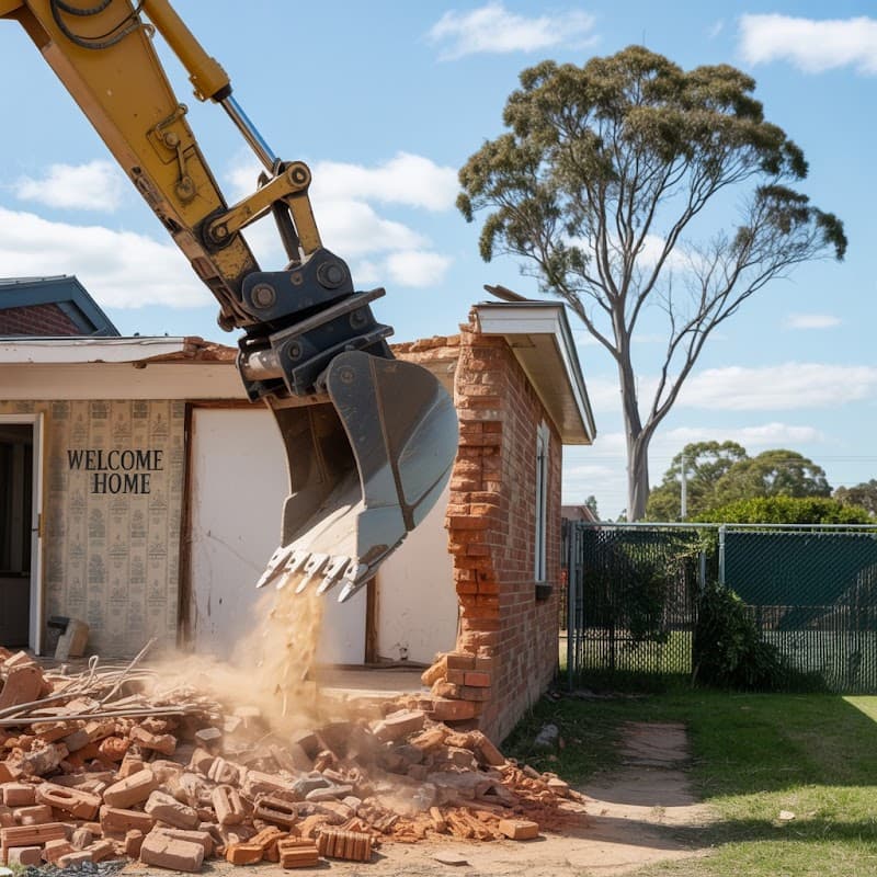 Exccell Demolition Melbourne demolition work in Sandringham