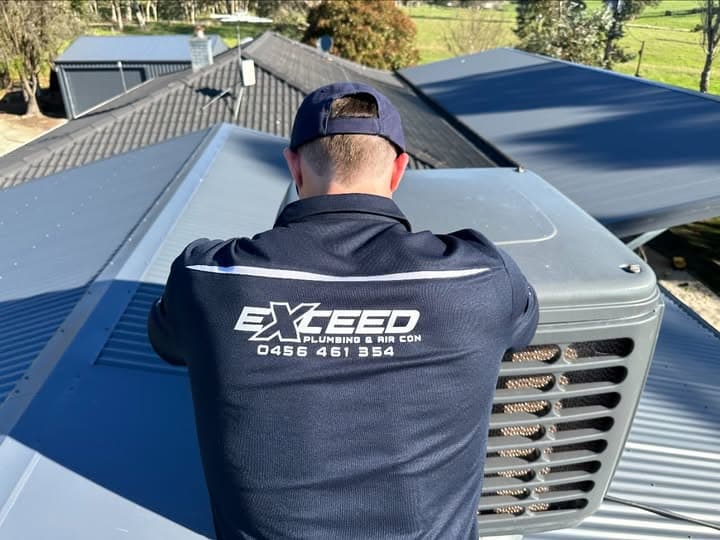 Exceed Plumbing & Air Con air conditioning work in Payneham South