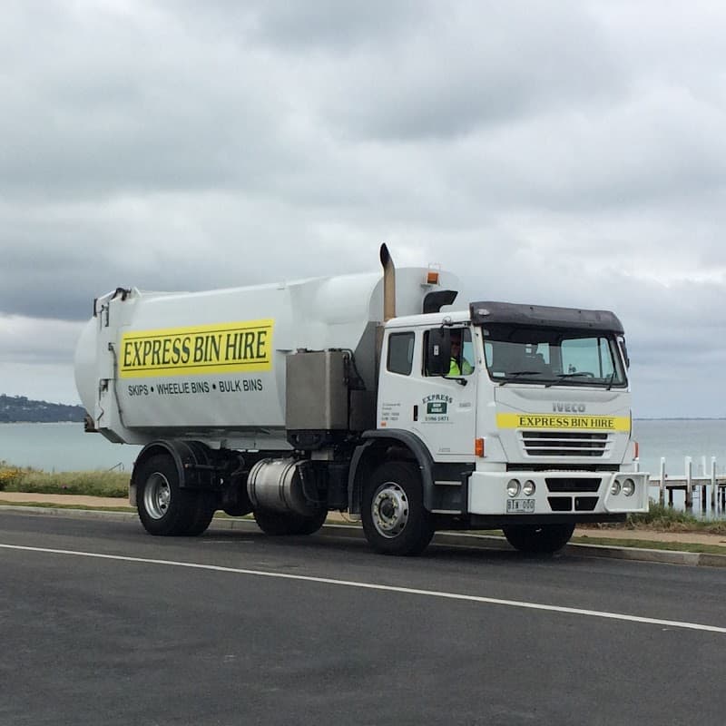 Express Bin Hire rubbish removal work in Rosebud