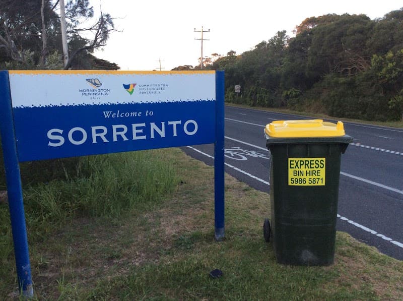 Express Bin Hire rubbish removal work in Rosebud
