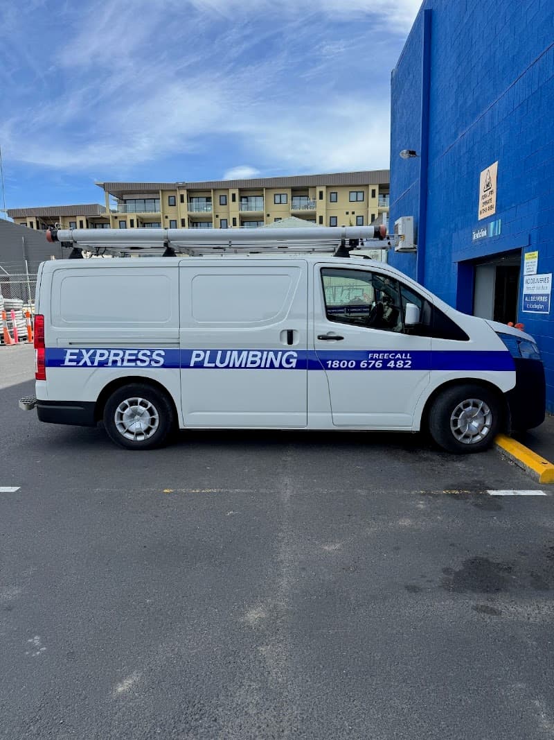 Express Plumbing plumber work in Moonah
