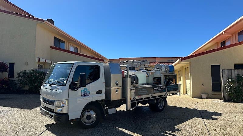 Exterior Clean QLD | Pressure Cleaning | House Washing | Solar Panel Maintenance gutter cleaning work in Pelican Waters