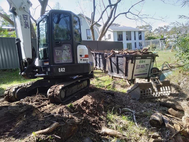 Ezi-Bin Skip Bins rubbish removal work in Emu Plains
