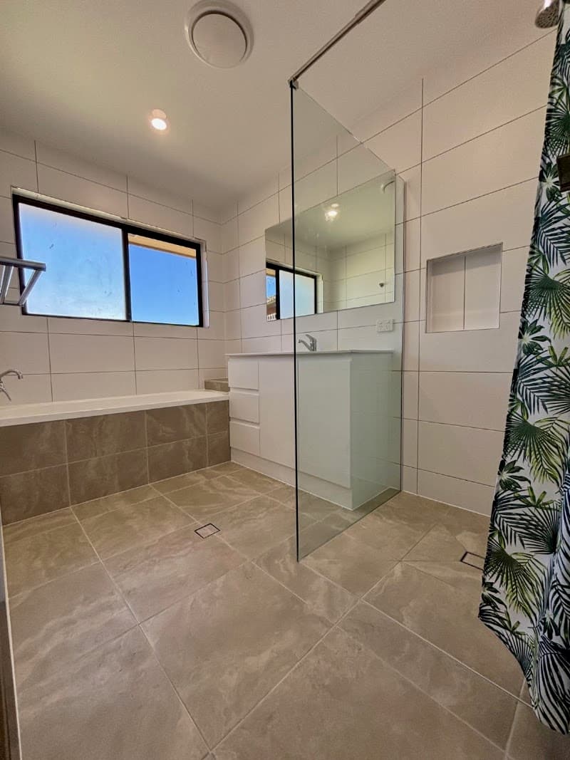 Fahyvoured Constructions bathroom renovation work in Bundaberg Central