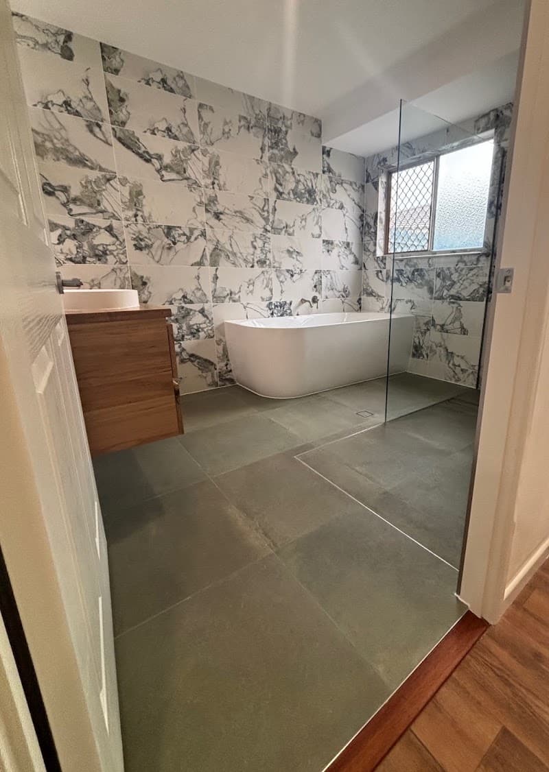 Fahyvoured Constructions bathroom renovation work in Bundaberg Central