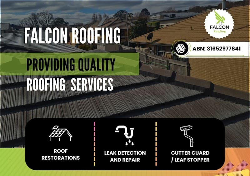 Falcon Roofing roofing work in Crace