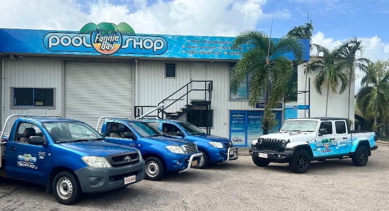 Fannie Bay Pool Shop pool maintenance work in Winnellie
