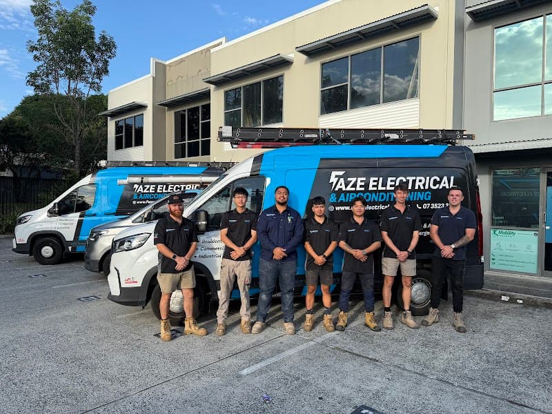 Faze Electrical & Airconditioning electrician work in Woodridge