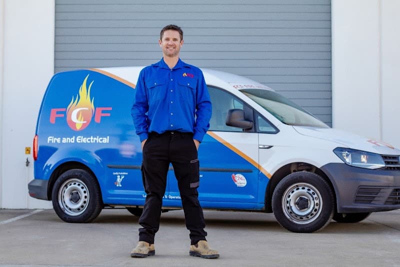 FCF Fire & Electrical Central Queensland electrician work in Park Avenue
