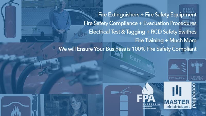 FCF Fire & Electrical Central Queensland electrician work in Park Avenue