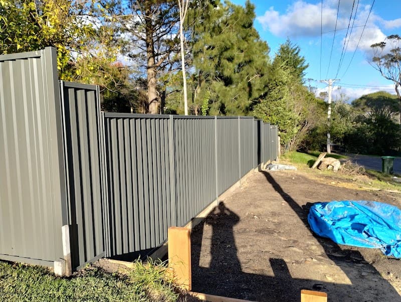 Fence & Gate Specialist | Colorbond | Rural | Chainwire Metal Fence Blue Mountains fencing work in Springwood