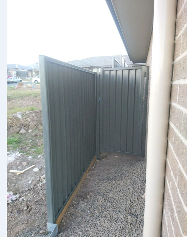 Fence & Gate Specialist | Colorbond | Rural | Chainwire Metal Fence Blue Mountains fencing work in Springwood