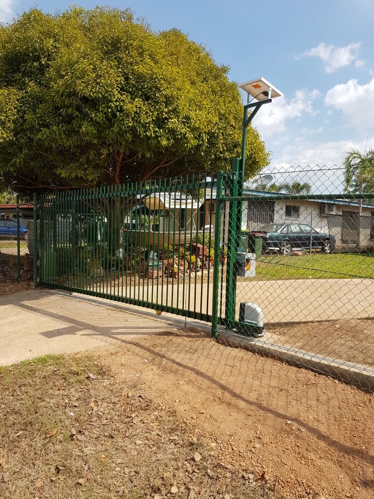 Fence Factory fencing work in Berrimah