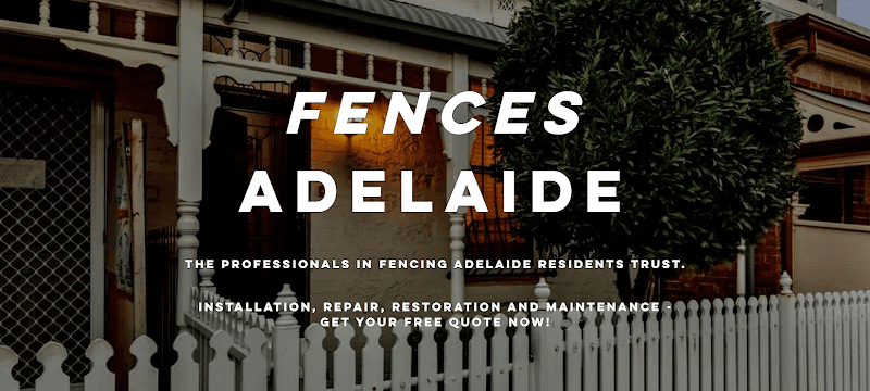 Fences Adelaide fencing work in Adelaide
