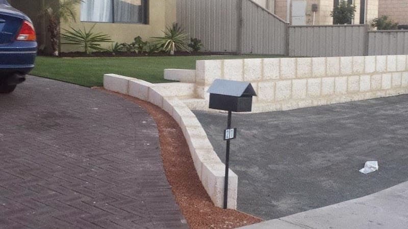 Fergie's Total Lawn Care landscaping work in Australind
