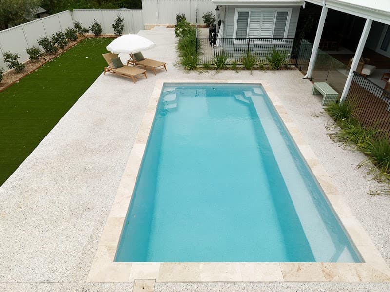 FGP Fibreglass Pools pool builder work in Bethania
