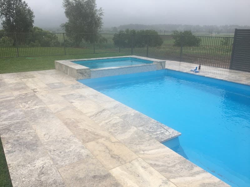 Fibreglass Pool Constructions And Renovations pool builder work in Corlette