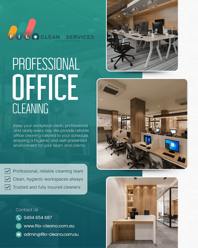 Filo Cleano Services Pty Ltd cleaning work in Hackney