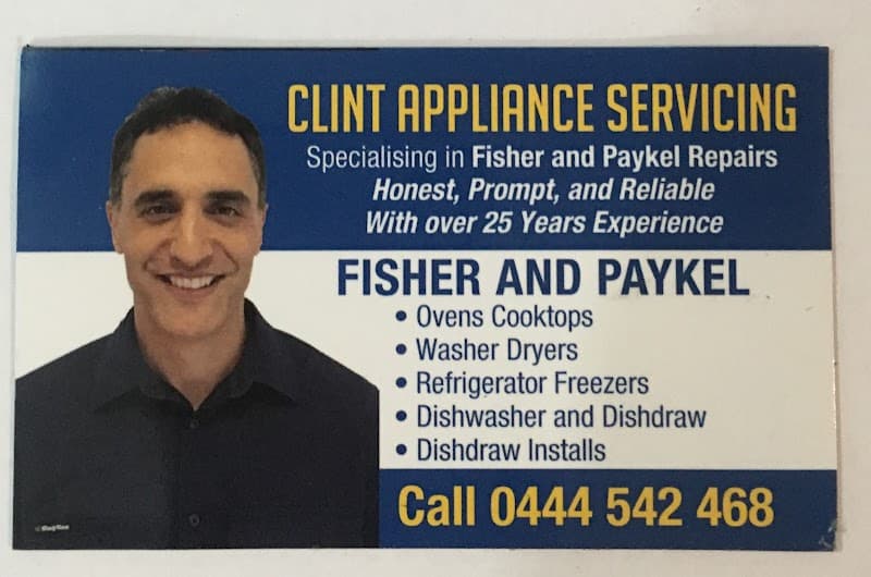 Fisher and Paykel Service and Repairs Specialist - Clint Tamihana appliance repair work in McDowall